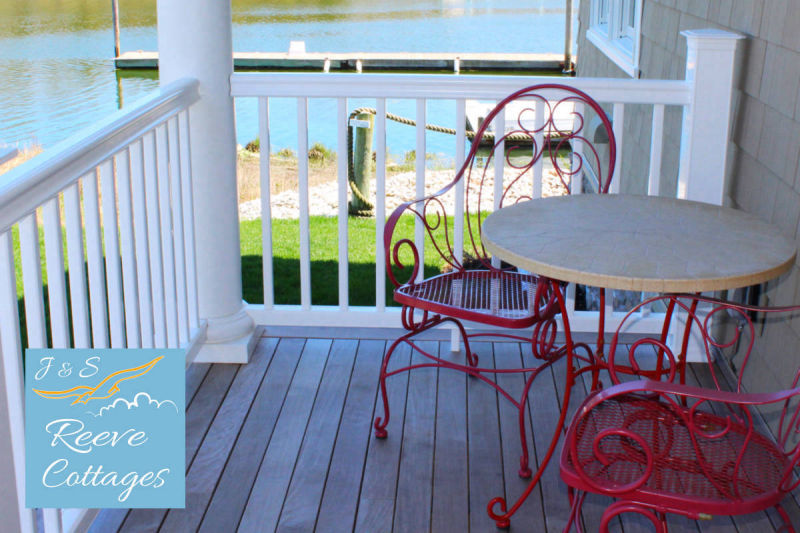 Shared Modern Waterfront Vacation Rental Suite 2 Porch